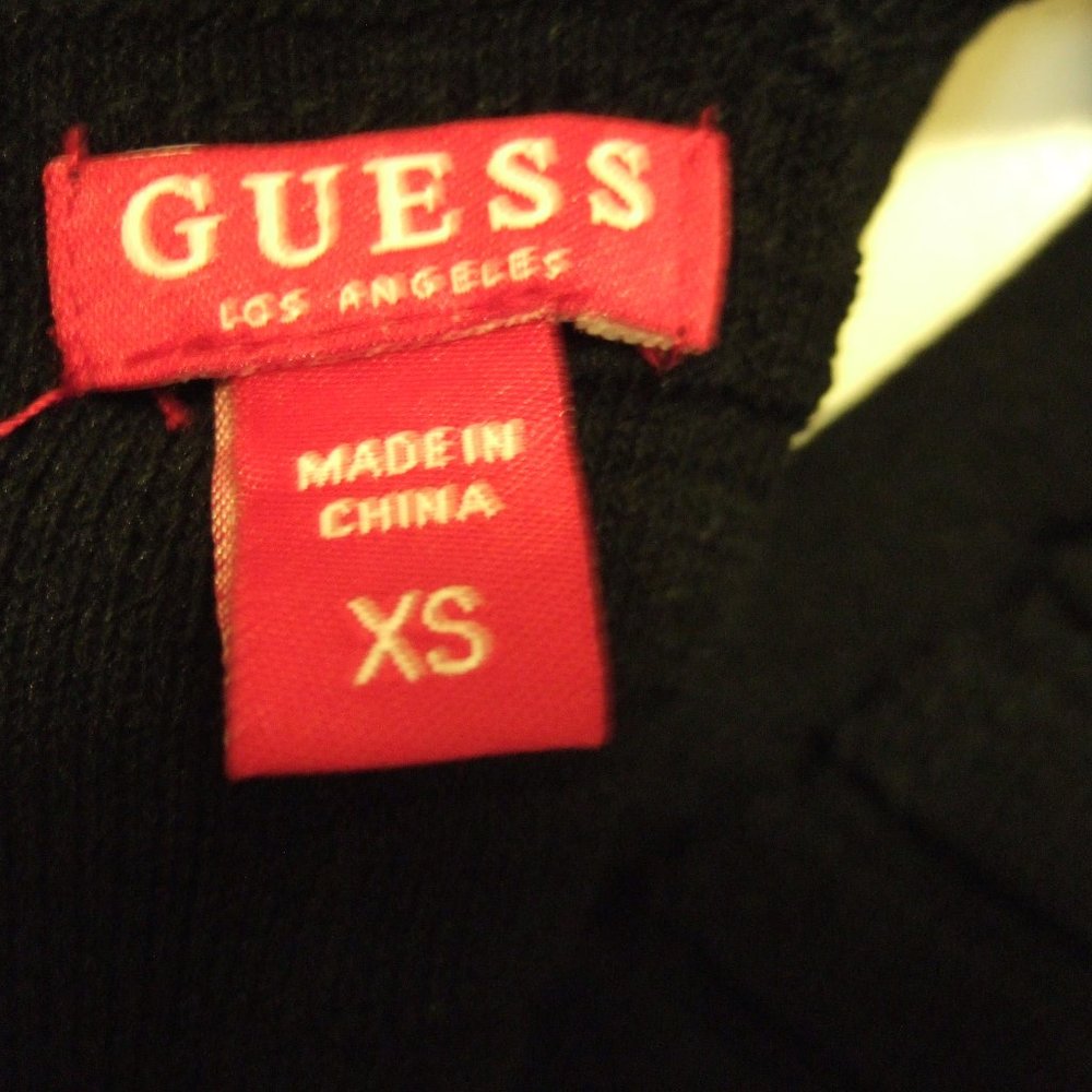 GUESS BLACK DRESS XS - Picture 6 of 6